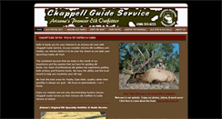 Desktop Screenshot of chappellguideservice.com